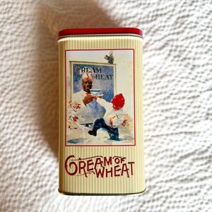 Vintage 1998 Cream of Wheat Tin - Commemorative Collectible w/1924 Ad Americana